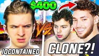 Adin Ross CLONE challenges me to a $400 WAGER... NBA 2K23  IQCONTAINED VS ANTFALCONE