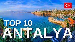 ANTALYA TURKEY Top 10 UNMISSABLE things to see MUST Watch