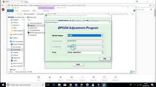 epson L210 L355 L365 l475 reset das almofadas de tinta totalmente gratis