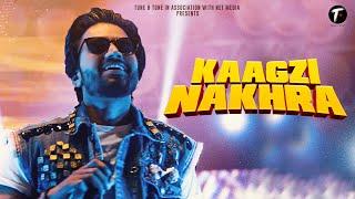 Kaagzi Nakhra  Vijay Malik  Tune & Tone Records  Lyrical Video  Latest Haryanvi Songs 2023
