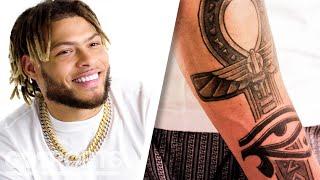 Tyrann Mathieu Breaks Down His Tattoos  GQ Sports