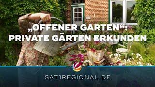 Aktion „Offener Garten“ Zum 25. Mal können Besucher private Gärten erkunden