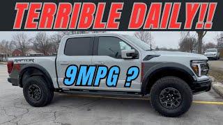 2024 Ford F-150 Raptor R as a Daily driver Can it work for real life? Horrible fuel mileage MPGs