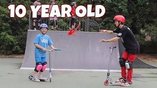 INSANE 10 YEAR OLD SCOOTER KID
