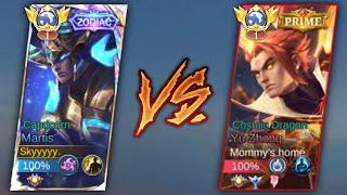 GLOBAL MARTIS VS GLOBAL PRIME YU ZHONG WHO IS THE KING OF DAMAGE?  MUST WATCH