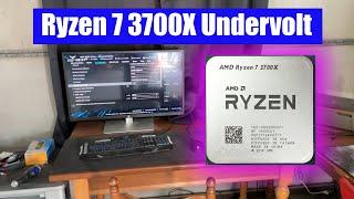 Undervolt your Ryzen 7 3700X for more FPS and Lower Temperature