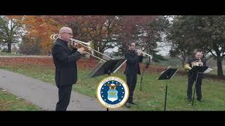 The Philadelphia Orchestra Brass Trio performs David J. Millers Armed Forces Medley