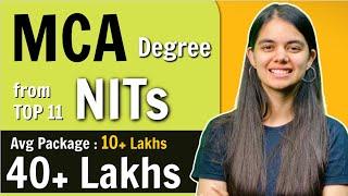How to do MCA from Top NITs ?  Packages  NIMCET