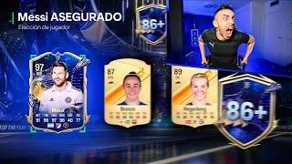 ME SALE MESSI TOTY POR ERROR DE EA PLAYER PICK BUGUEADO FC 24 - DjMaRiiO