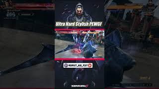 Kazuya Stylish & Hard Execution Combos In Ranked #gaming #kazuyasmash #shorts