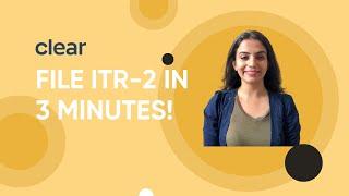 What is ITR-2? How to file ITR-2 on ClearTax?