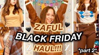 ZAFUL BLACK FRIDAY TRY-ON HAUL 2021 *part 2*