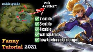 FANNY TUTORIAL 2021  Cable guide for beginners  Mobile Legends BangBang