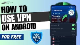 How to Use VPN in Mobile  Use VPN on Android  Free VPN for Android 2024