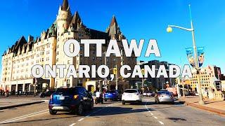 Ottawa Ontario Canada - Driving Tour 4K