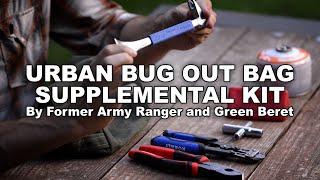 Urban Bug Out Bag Supplemental Kit  Gray Bearded Green Beret