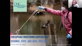 NWQMC Webinar Series Spotlight on the Chesapeake Monitoring Cooperative