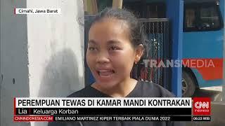 Perempuan Tewas Di Kamar Mandi Kontrakan  REDAKSI PAGI 191222