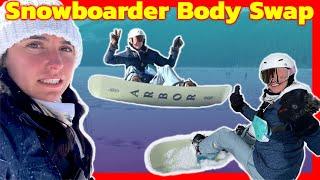 Snowboarder Body Swap - Ali Gender Bender Quarantine Leap 69 #m2f  #bodyswap