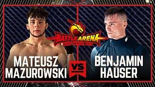 BA 76 MATEUSZ MAZUROWSKI VS BENJAMIN HAUSER  LW CHAMPIONSHIP  #MMA #FULLFIGHT