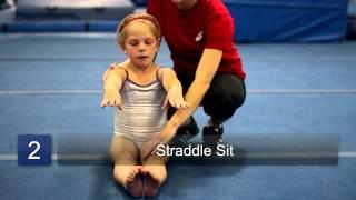 Stretching for Beginner Gymnasts  Beginning Gymnastics