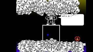 Undertale Nerfed Sans Fight by RTF Phase 1-2 Normal Mode Complete  Undertale Fangame