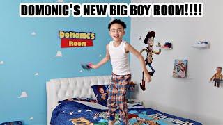 DOMONICS NEW BIG BOY ROOM UPGRADE TOY STORY THEMED