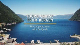 Four popular fjord cruises from Bergen Norway