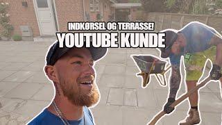 ENDNU EN YOUTUBE KUNDE - Indkørsel terrasse og stier