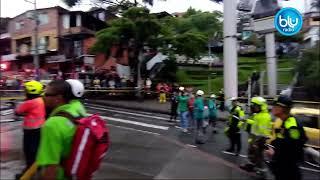 Cayó cabina del Metrocable en Medellín hay al menos 9 heridos