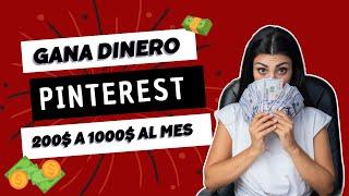 Cómo ganar de 200$ a 1000$ al mes con Pinterest 11 formas en 2023