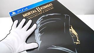 Unboxing Mortal Kombat 11 Kollectors Edition Scorpion Mask Premium Collectors Edition + Bonus