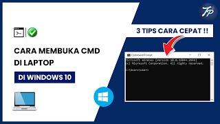 Cara Membuka CMD Di Laptop Windows 10  Buka CMD Di Laptop Windows 10