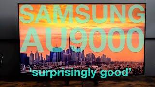 Samsung AU9000 Could be the Best Value 2021 TV  Full Review