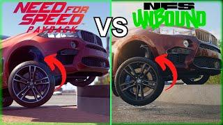 NFS Payback vs NFS Unbound Physics Graphics and Race