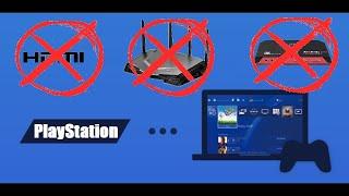 Connect your PS4 to a Laptop without a router directly