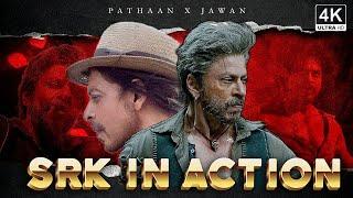 SRK IN ACTION  PATHAAN  JAWAN 