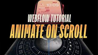 Create APPLE’s SCROLL EFFECT in Webflow using Lottie Files and After Effects