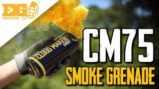 CM75 - Yellow Smoke Grenade - Smoke Bomb - Smoke Effect