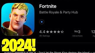 How to DOWNLOAD Fortnite Mobile on IOS & ANDROID 2024