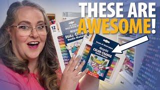 New CRAYOLA Markers 2023 Crayola Doodle Markers Unboxing & Review