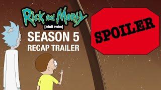 Rick and Morty  Season 5 Recap Trailer  Adult Swim UK 