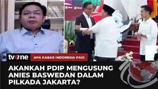 Analisis Burhanuddin Soal Langkah Politik PDIP Dalam Pilkada Jakarta  AKIP tvOne