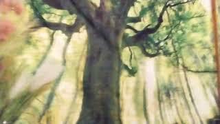 xl tree mural wall tapestry now I will dance