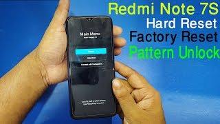 Mi Redmi Note 7S  Redmi 7 Hard reset  pattern unlock 100% solve