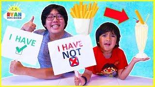 Never Have I Ever Kids Edition with Ryan ToysReview