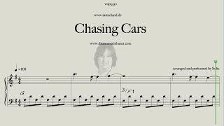 Chasing Cars  -  Easy Piano