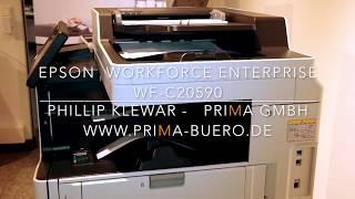 Weltneuheit Business  Inkjet Drucksystem Epson WF-C20590