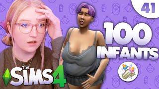 Double Trouble - 100 Infants Challenge 41  The Sims 4