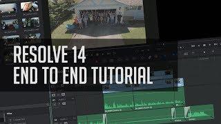 How To Make Stuff In Resolve 14  - End To End DaVinci Resolve Editing Tutorial
